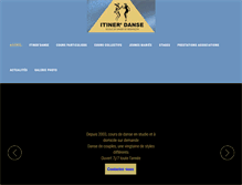 Tablet Screenshot of itinerdanse-besancon.com